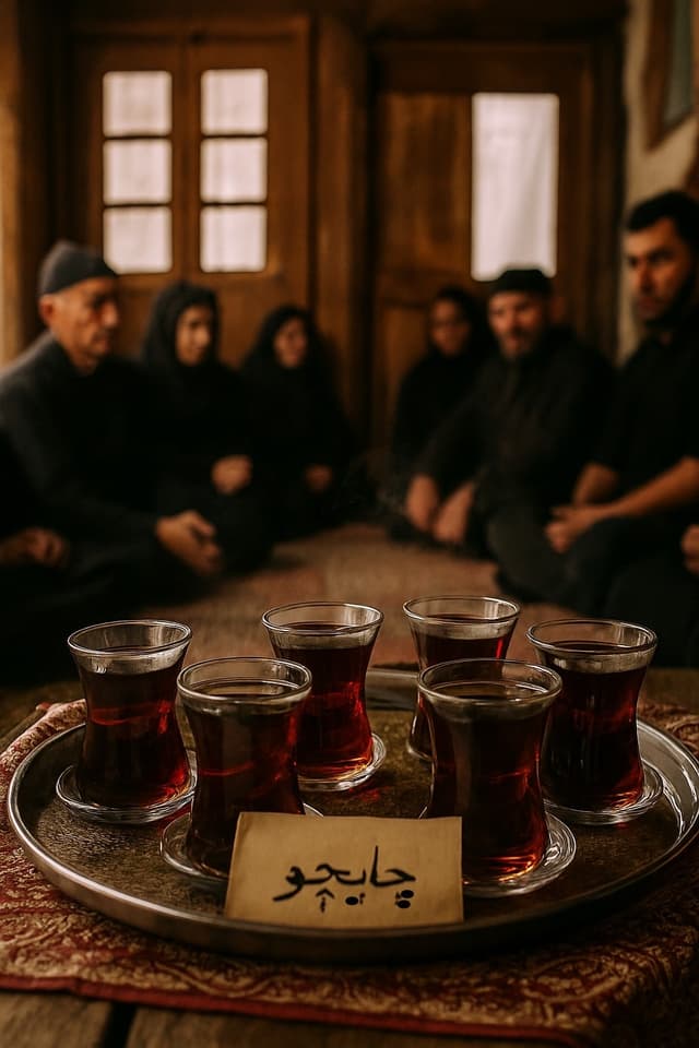 چطور چای گیلان میتونه بخشی از آیینهای سوگواری محلی باشه؟